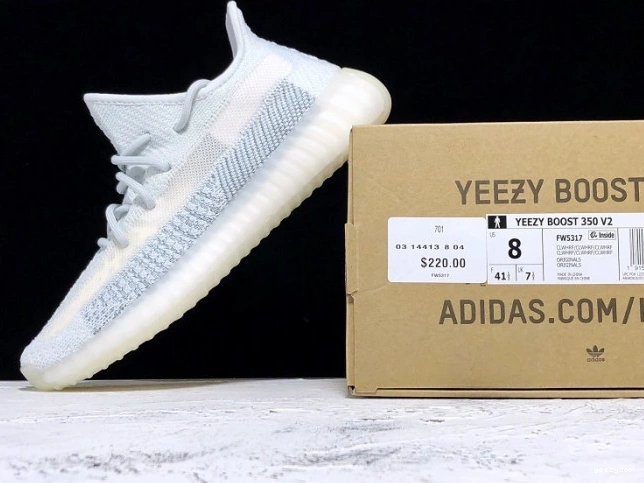 Cloud FW5317 Yeezy Reflective 350 Boost V2 Adidas White 1210